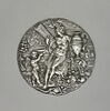 Médaillon en argent repoussé : Cérès, image 1/4