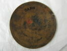 Médaillon de fond de coupe à ornements, image 2/2