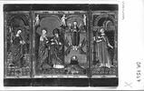 Triptyque : Saints (sainte Geneviève, sainte Marthe, saint Lazare, sainte Madeleine, saint Laurent), image 10/10