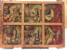 Fragment de la tapisserie Le Triomphe d'Hercule : Hercule tuant le serpent, de la tenture des Triomphes des Dieux, image 2/14