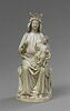 Statuette : Vierge à l'Enfant trônant, image 1/8