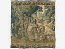 Fragment de tapisserie : allégorie du mois de juillet, la chasse au cerf, le Lancer ou le Rapport, image 1/4