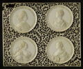 Plaque avec les portraits de Pierre le Grand, Catherine Ière, Elisabeth Ière et Catherine II, image 1/3