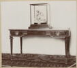 Bureau plat en marqueterie à fleurs, image 14/16