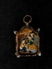 Pendentif en or émaillé, image 1/2