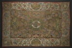 Tapis de table rectangulaire brodé aux armes des Rospigliosi, image 4/4