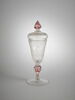 Verre de Bohême couvert, image 1/5