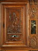 Armoire à deux corps et à décor de plaques de marbre, image 5/11