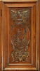 Armoire à deux corps et à décor de plaques de marbre, image 6/11