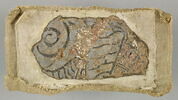 peinture murale ; fragment, image 1/2