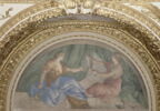 Plafond : Salle des Antonins - La Prudence et la Prévoyance, au dessus de la corniche, côté ouest, au centre., image 5/5