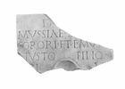 table à libations ; inscription, image 1/2