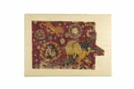 Fragment de tapis au combat d'animaux mythiques, image 5/5