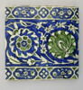 Carreau aux lotus et rosettes, image 1/2