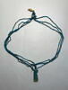 collier à 3 rangs ; perle tubulaire ; amulette, image 1/4