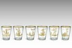 Verre, d'un lot de six verres, image 2/2