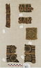 bande décorative d'habillement ; fragments, image 1/4