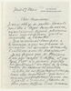 Lettre autographe signée Maurice Denis à André Joubin, Le Prieuré Saint-Germain-en-Laye, 27 mars, image 1/2