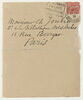 Lettre autographe signée Maurice Denis à André Joubin, 23 janvier, image 3/3