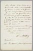 Lettre autographe signée Victor Mottez à Léon Riesener, 21 août, image 1/2