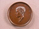 A Bonaparte, consul à vie de la France, en mémoire de la paix conclue à Lunéville, la Suisse libre reconnaissante, an 1802, image 1/2