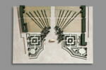 Projet de réaménagement du jardin du Carrousel par Jacques et Peter Wirtz en 1990, image 1/2
