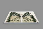 Projet de réaménagement du jardin du Carrousel par Jacques et Peter Wirtz en 1990, image 2/2
