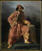 Homme posant en costume oriental, dit autrefois Portrait du chanteur Paul Barroilhet, image 1/2