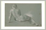 Etude de femme nue, vue de dos, image 2/2