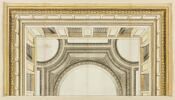 Ornements en perspective pour le décor d'un plafond, image 1/2