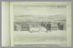 Vue du château de Versailles, du côté de l'avenue, image 2/3