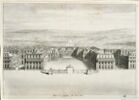 Vue du château de Versailles, du côté de l'avenue, image 3/3