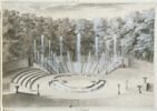 Projet de bosquet pour la salle de bal à Versailles, image 1/2