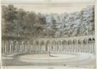 Vue du bassin de la colonnade, à Versailles, image 1/2