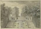 Vue du haut des Cascades dans les jardins du château de Sceaux, image 1/3