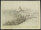 Départ de la colonne de droite sous la direction de Laforêt, image 1/2