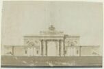 Projet d'un arc de triomphe élevé en l'honneur du général Murat, image 1/2