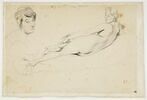 Jeune femme nue, étendue, de dos, image 1/2