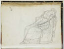 Jeune femme dans un fauteuil, évanouie (?), image 1/3