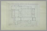 Plan des diverses salles du Musée des Monuments Français, image 2/2