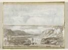 Paysage de cascade d'après Gaspard Dughet, image 1/2