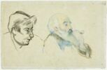 Double portrait de Paul Gauguin et de Camille Pissarro, image 1/3