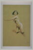 Femme nue, en bas noirs, image 2/2