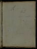 Annotations manuscrites sur la page de garde, image 2/2