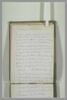 Texte manuscrit : 'L'Auberge du Gd St Hubert...', image 1/2