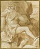 Polyphème assis, jouant d'un flûte à sept tuyaux, image 1/2