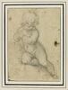 Enfant nu, agenouillé, mains jointes, image 1/2