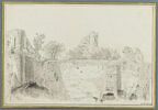 Vue d'un château fort en ruines, image 1/4