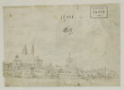Vue de Londres avec Westminster Hall et les édifices environnants, image 2/2