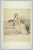 Dame de Constantinople assise sur un divan, image 2/2